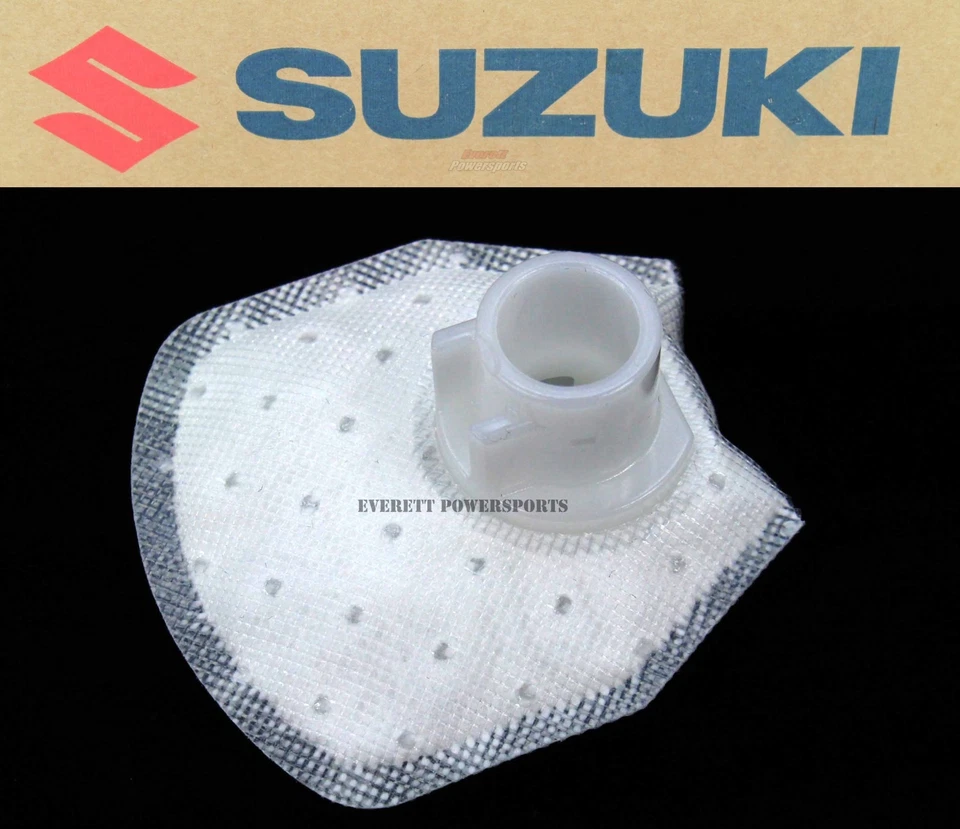 Filtro de combustible GSX GSXR GSF SFV VL genuino Suzuki bomba de gas filtro (ver descripción) W194 Foto 1 de 1