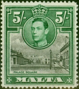 Malta 1938 5s Black & Green SG230a 'Semaphore Flaw' Fine LMM - Picture 1 of 1