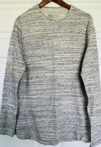 RVLT Revolution European Herren gestreifter Pullover Gr. MED Top Zustand - Bild 1 von 5