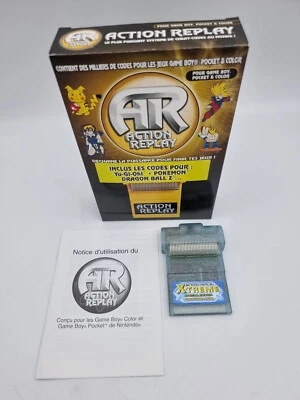 ACTION REPLAY XTREME EDIZIONE SPECIALE CRYSTAL PER GAME BOY POCKET E COLOR NUOVO - Immagine 1 di 4