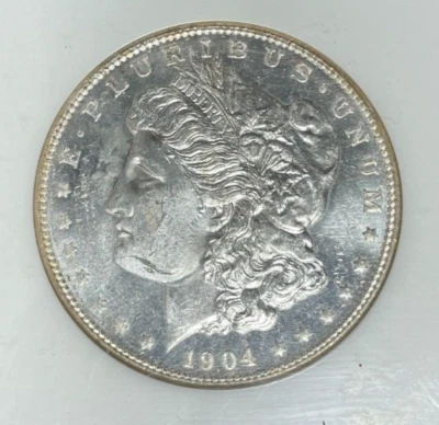 1904-O MORGAN SILVER DOLLAR~NGC MS 64 PL ~BEAUTIFUL COIN~  REF#44-006 - Image 1 of 4