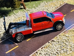GREENLIGHT 2020 Ford F-450 Super Duty Tow Truck 1/64 Diecast Custom - Picture 1 of 3