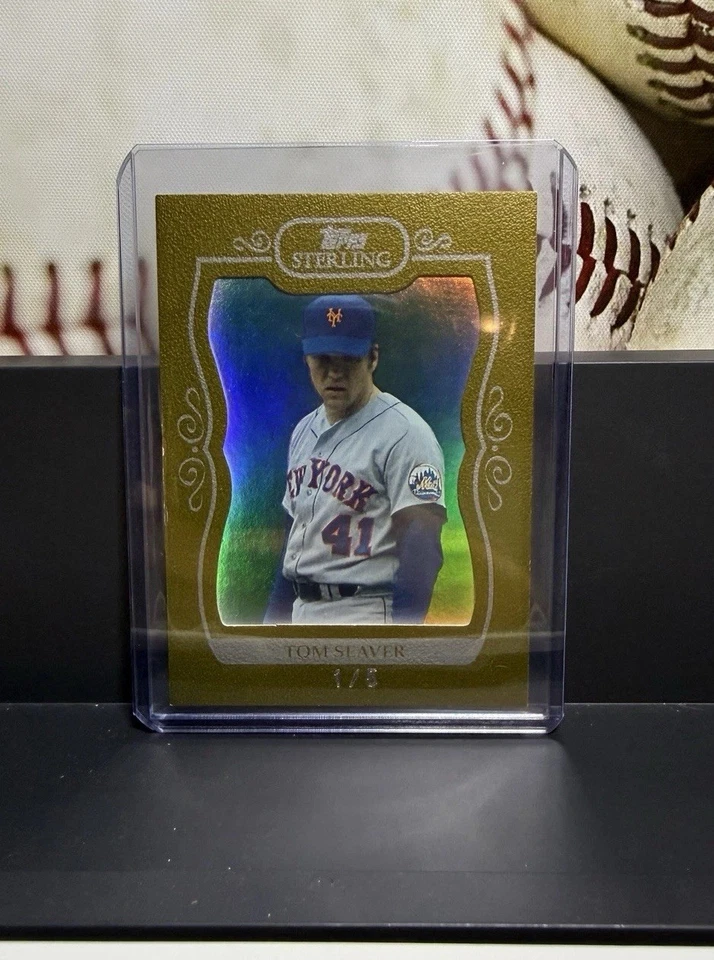 2008 Topps Sterling Tom Seaver Gold Border /5 - Image 1 of 1