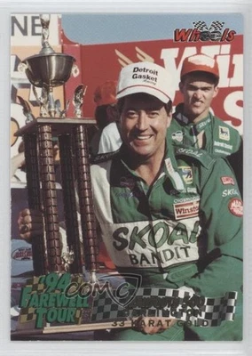 1994 Wheels Harry Gant 33 Karat Gold Harry Gant TranSouth 500 #42 HOF - Image 1 of 2