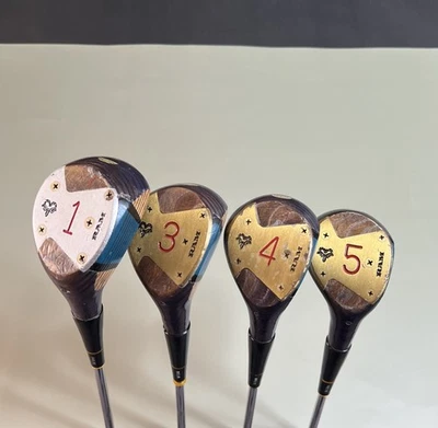 Ram Kathy Cornelius 1, 3, 4, 5 Wood-Maple Head-40.25 Ladies Flex Steel Shaft-VTG - Image 1 of 4
