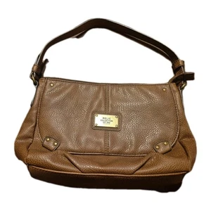 Relic braune Kunstleder Handtasche einzelner Riemen - Bild 1 von 7