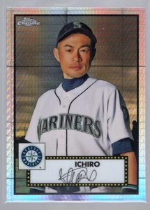 * 2021 Topps Chrome Platinum Anniversary Prism Refractor #492 ICHIRO - Picture 1 of 2