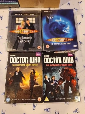 Doctor Who The Complete 1st, 2nd, 9th, Christmas Special Dvd Region 2 & 4 Only - Image 1 of 4