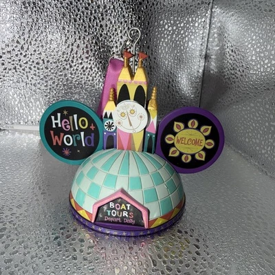 Disney Small World Ear Hat Ornament Damaged - Image 1 of 4