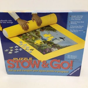 RAVENSBURGER Puzzle Stow & Go Mat Measures 46 x 26 inches New - Box has a Dent - Picture 1 of 7