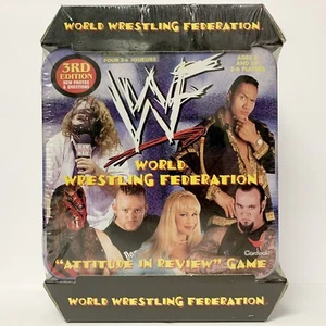 RARE 1999 WWF Wrestling Trivia Game 3rd Edition VTG Cardinal NEW SEALED - Picture 1 of 3