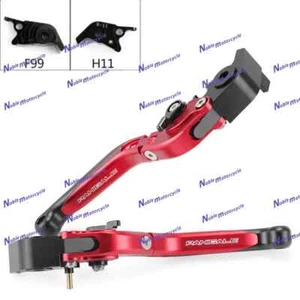 Leva freno frizione telescopica pieghevole per Ducati 899/959 Panigale V2 V4/S/R - Imagen 1 de 9