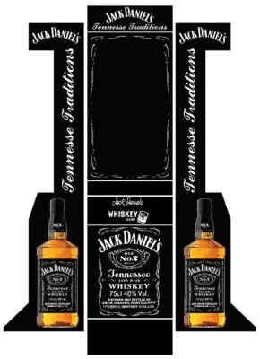 Sticker vinyle adhésif pour Dartcab fléchettes – Modèle 1 "Whiskey" - Photo 1/3