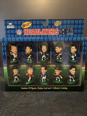 Corinthian NFLHeadliners 1996 Salón de la Fama Mariscales de Campo Paquete de 10 Jugadores Fútbol Foto 1 de 4