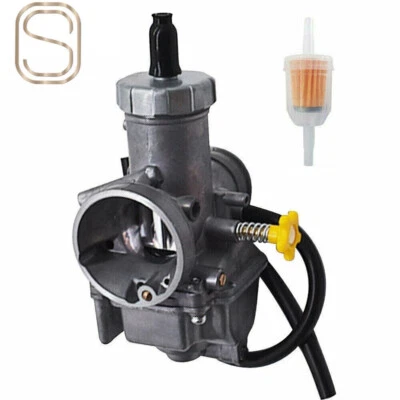 28mm Carburetor Fit Suzuki RM85 RM85L RM80 Kawasaki KX80 KX100 Honda CR80R US - Image 1 of 4