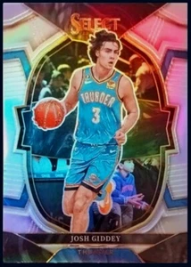2022-23 Seleziona JOSH GIDDEY Concourse SILVER PRIZM #60 OKC Thunder  - Foto 1 di 1