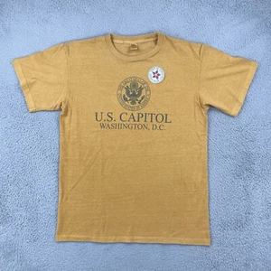Vintage Tipsy 90s Gold T Shirt Crafted With Pride Made In USA Washington D.C. - Picture 1 of 15