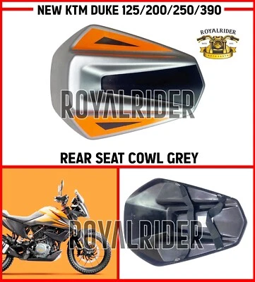 ASIENTO CAPÓ TRASERO FIBRA CARBONO GRIS KTM DUKE 125/200/250/390 Foto 1 de 4