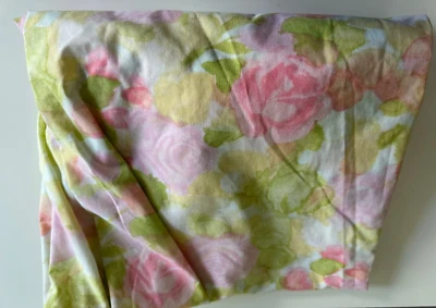 DE COLECCIÓN CAÑÓN FAMILIA REAL ACUARELA ROSA NARANJA FLORAL DOBLE SÁBANA AJUSTADA Foto 1 de 4