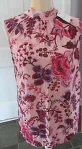 Camiseta sin mangas Next con cuello trasero y corbata multicolor talla US 12 - Imagen 1 de 3