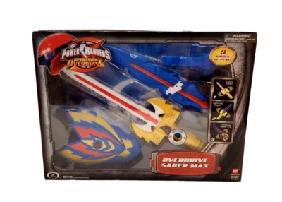 Espada Power Rangers Operation Overdrive Saber Max NUEVA SELLADA Bandai Rara Funciona Foto 1 de 4