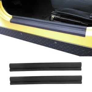 Black ABS Entry Cowl Body Armor Corner Guards for 1997-2006 Jeep Wrangler TJ - Picture 1 of 8