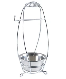 AMY Deluxe Kohlebehälter - silber | Shisha Kohlekorb für Naturkohle Selbstzünder