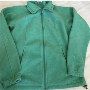 Chaqueta polar grande Columbia manga larga cremallera completa para mujer ropa deportiva - Imagen 1 de 6