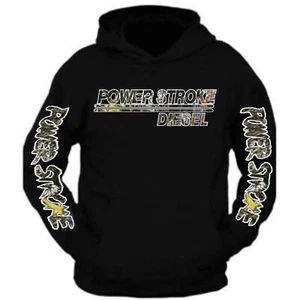 Powerstroke Camo Diesel Power Hoodie vorne Ford Power Stroke Diesel S-3XL - Bild 1 von 3