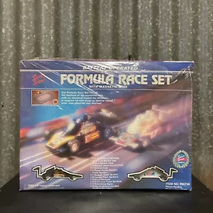 SUPER SPEED FORMULA RACE SET Vintage 1985 Slotcars Scaletric NOS SEALED! - Picture 1 of 5
