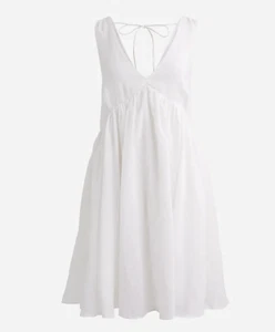 J Crew Women's Swingy V-neck mini dress size M Item BI661 - Picture 1 of 4