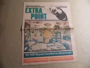 Journal Star Extra Point / December 7 1984 / Free Domestic Shipping - Picture 1 of 2
