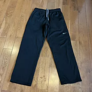 Mens Nike Therma Fit Sweatpants Black Sz M/ 30” Inseam - Picture 1 of 10