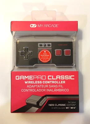 My Arcade GamePad Classic Wireless Controller for NES Classic Edition New Sealed - Image 1 of 2
