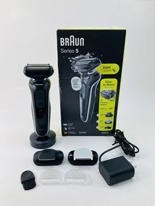 Navaja Eléctrica Braun para Hombre, Afeitadora de Lámina Impermeable, Serie 5 5050cs, Húmeda y Seca - Imagen 1 de 14