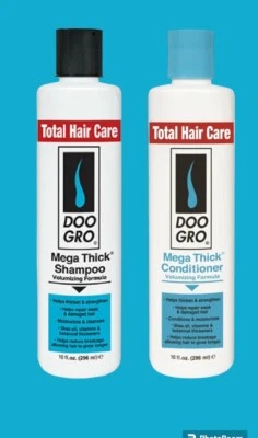 Doo Gro Mega Thick Volumizing Formula Shampoo & Conditioner 296ml Each - Image 1 of 4