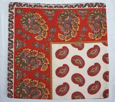 Funda de almohada de algodón cachemir Anastasia cierre de cremallera 20 X 20 POTTERY BARN Foto 1 de 4