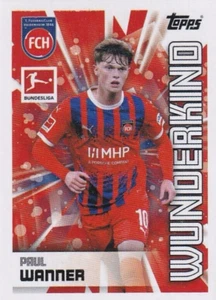Topps Bundesliga 24/25 Offizielle Sticker 2024/25 Nr. 187 Heidenheim Paul Wanner - Picture 1 of 1