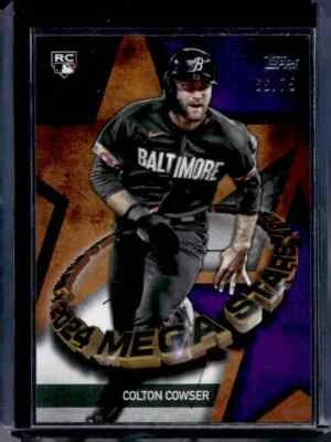 2024 Topps Colton Cowser #TMS-20 Rookie Purple /75 - Image 1 of 2
