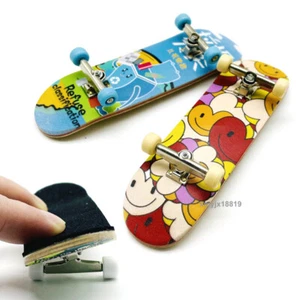 100x30mm Basic Komplett Holz Ahorn Handmade Fingerboard Finger Skateboard Pro  - Bild 1 von 44