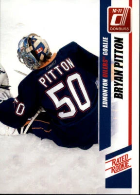 2010-11 Donruss #276 Bryan Pitton RC Rookie Card - Image 1 of 2