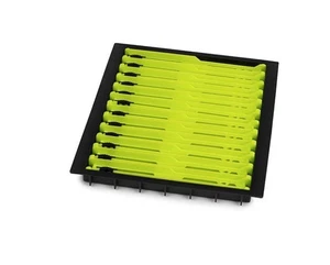 Matrix 18cm Lime Small Winder Tray (12 Winders) - Match Rig Box - TO CLEAR - Bild 1 von 1