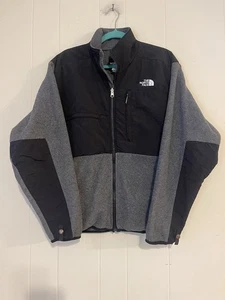 VTG The North Face Black Denali Zip Fleece Vented Sweater Men's L Gorpcore - Picture 1 of 6