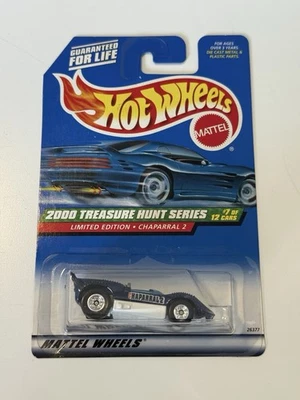 2000 Hot Wheels Treasure Hunt Series #55 Chaparral 2 w/Real Riders 7/12 New - Image 1 of 2