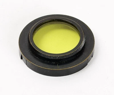 Leitz Filter A36 36mm Light Yellow 1 Early Type Snap On for Leica 1a No.0976 - Image 1 of 2