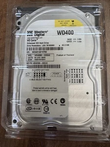 Western Digital WD400 Hard Drive new Unopened - Afbeelding 1 van 4