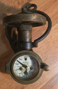 Original Antique Walker's Excelsior Brass Patent-Log III gauge dial - Picture 1 of 10