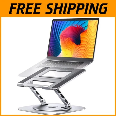 Ergonomic Laptop Stand for MacBook Pro/Air - Silver - Image 1 of 4