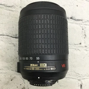 Nikon DX AF-S 55-200mm f/4-5.6 G ED VR Zoom Lens-PARTS OR REPAIR - Bild 1 von 4