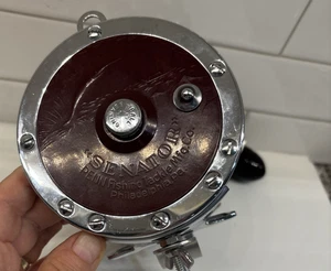 Carrete de arrastre derecho vintage Penn Senator 114-H 114H Big Game pesca en alta mar - Imagen 1 de 12